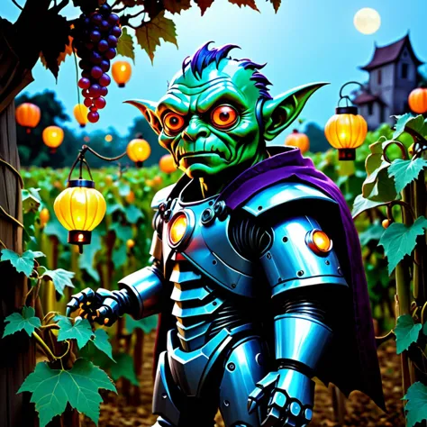 Robot, Uncanny, Goblin Grapes, Haunting Lanterns, Corn Mazes,