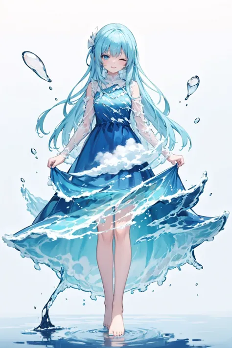 【Concept】Liquid Clothes/Liquid Dress 水裙