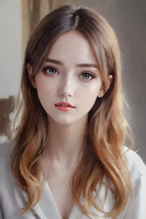 oil painting, vivid colors, beautiful light,
masterpiece, best quality, 1girl,  