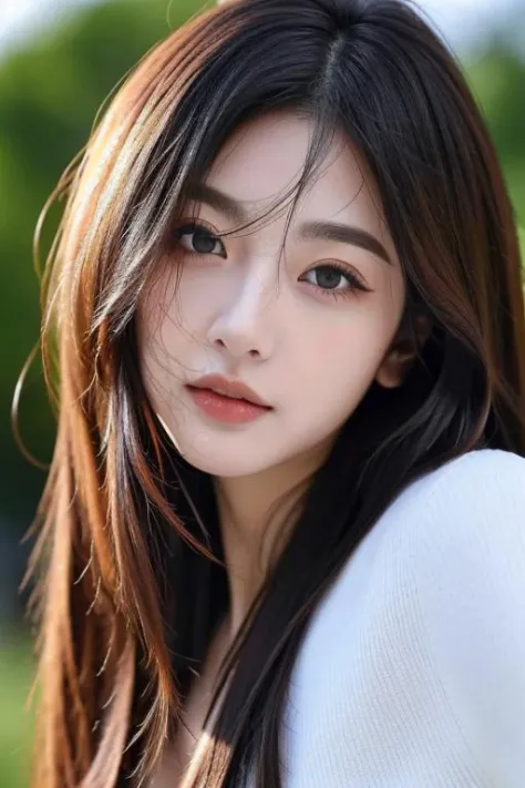 yazhou,(best quality:1.2),ultra highres,high quality,(realistic, photorealistic:1.4),1girl,solo,long hair,black eyes,upper body,(facing_viewer:1.2),looking at viewer,