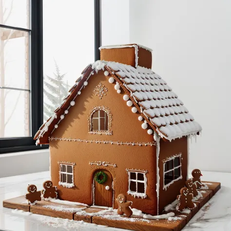 gingerbread house <lora:Gingerbread_Houses-000002:1>