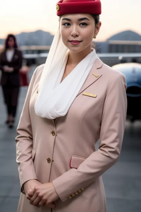 Emirates Stewardess Uniform