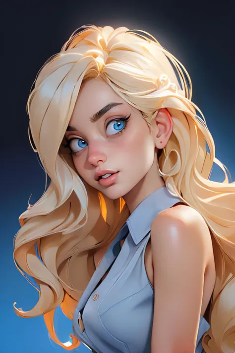 (highly detailed:1.3), masterpiece, best quality, extreme detail,  1girl, <lora:Sexy-German:0.5> blonde long hair, blue eyes ,te...