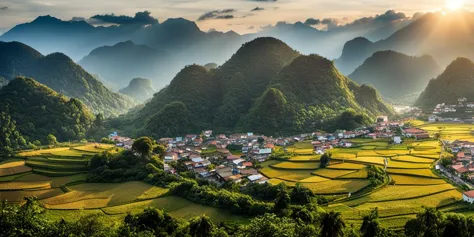 Bac Son Valley in Vietnam