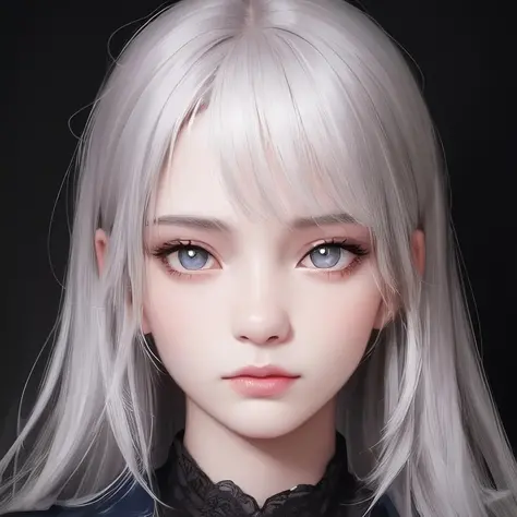 ((high quality, masterpiece:1.4)), 1girl, upper body, cyberpunk, black techwear, black gloves, white hair, japanese girl, symmetrical face, symmetrical eyes, looking at viewer, grey eyes, pretty face, beautiful face, beautiful eyes, beautiful girl, pretty girl, perfect facial shape, absurdres, realistic proportions, dynamic pose, high details, intricate, intricate details, realistic eyes, realistic eye proportions, sharp focus, 32k, realistic lighting, extreme details, realistic pupils, realistic proportion eyes, realistic proportions pupils, realistic shadows, <lora:beautifulDetailedEyes_v10:0.4>, <lora:urbanSamuraiClothing_urbansamuraiV03:0.6>