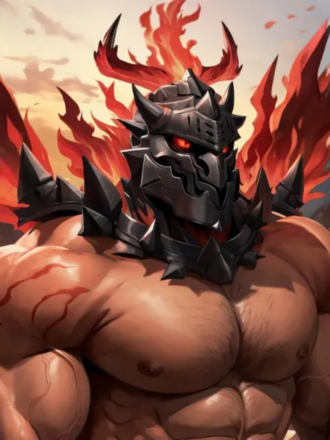 super realistic,Best quality,masterpiece,4k,8k,sharp focus,(detailed veiny muscles:1.2),<lora:surtr:0.7>,(surtr:1.2),naked