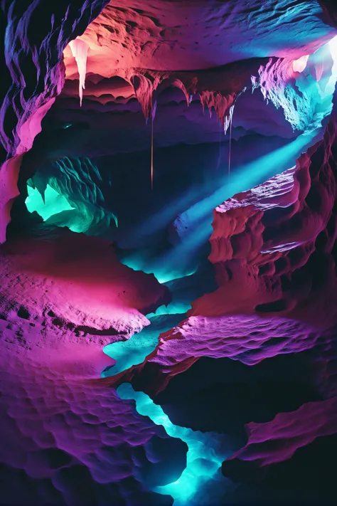 photograph, cinematic color grading, surreal, <lora:EnvyFeverDreamXL01a:1>
, fantasy, Cave<lora:EnvyBetterHiresFixXL01:0:hr=1>