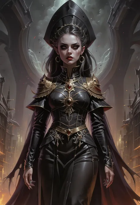 warhammer_40k_theme, warhammer_eldritch, gritty,
A young woman finds herself the guest of a vampire from the Vyrkos Dynasty bloodline. Will her dark romance lead her to take the Blood Kiss? Or will she resist her hostâs supernatural attraction?
<lora:EnvyDarkImpressionismXL01:0.8> <lora:EnvyDramaticPortraitXL01:0.8> <lora:EnvyCreativeOutfitXL01:0.8>