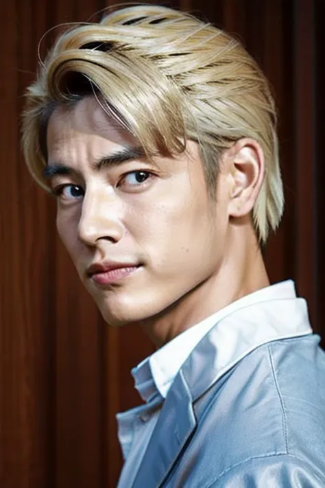 ((((1boy , medium shot,  light blonde hair  color :1.5)))),(8k, RAW photo, best quality, masterpiece:1.2), (realistic, photo-realistic:1.4), (extremely detailed CG unity 8k wallpaper) , ((  close up shot portrait of a charming Horsen posing for shang yoon magazine in light blue, in the style of deconstructed tailoring, close up, rounded, precisionist, limited color range, duckcore, celestial :1.4)),((super biggest muscle chest )), ((muscular arms and a broad chest, strong, athletic, muscle:1.3 )), hyper detailed, soft lighting, strong backlight, beautiful lighting , hyperreal, front shot, ((random photorealistic full pose :1.3)),(day scene:1.2) 4k, cinematic, widescreen, zoom out, intricate detail, finely detailed, hyper detailed, insane details, centered, epic composition, smooth, extreamly realistic, cenematic, attractive beautiful, hyper realistic, photographed by Canon EOS 6D Mark II RF