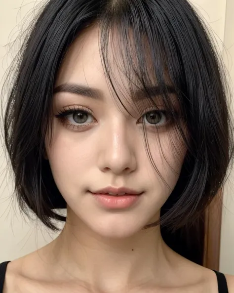 <lora:Sexy-Vietnamese:1> black straight hair, black eyes, just face,  <lora:epi_noiseoffset2:1> <lora:LORA-XenoDetailer-v2:1>