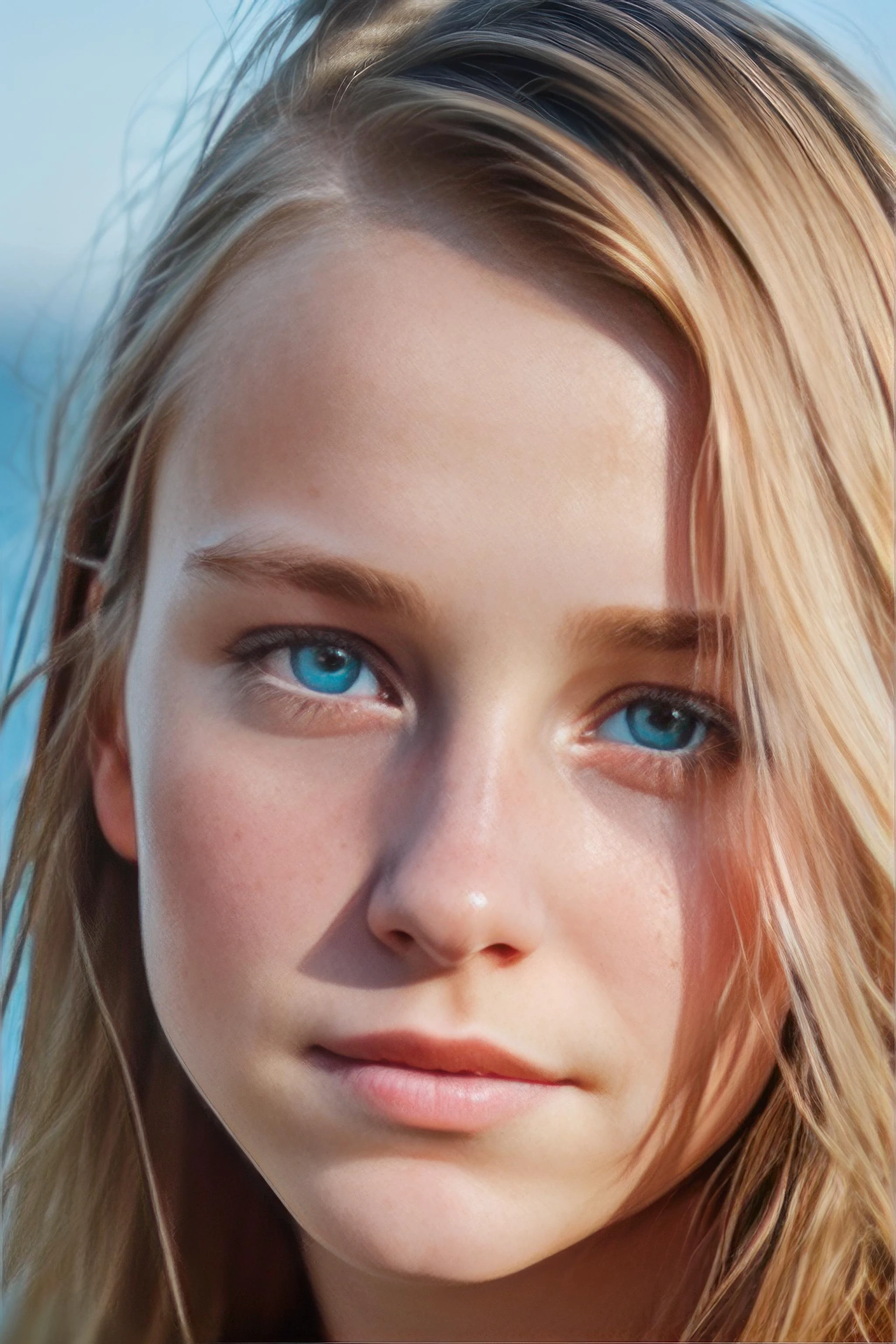 realistic photo, a realistic photo of  18yo girl wearing a bikini, blonde hair, beach,  (1girl), (extremely detailed CG unity 8k wallpaper), photo of the most beautiful artwork in the world, professional majestic (photography by Steve McCurry), 8k uhd, dslr, soft lighting, high quality, film grain, Fujifilm XT3 sharp focus, f 5.6, High Detail, Sharp focus, dramatic, (looking at viewer:1.2), (detailed pupils:1.3), (natural light),
