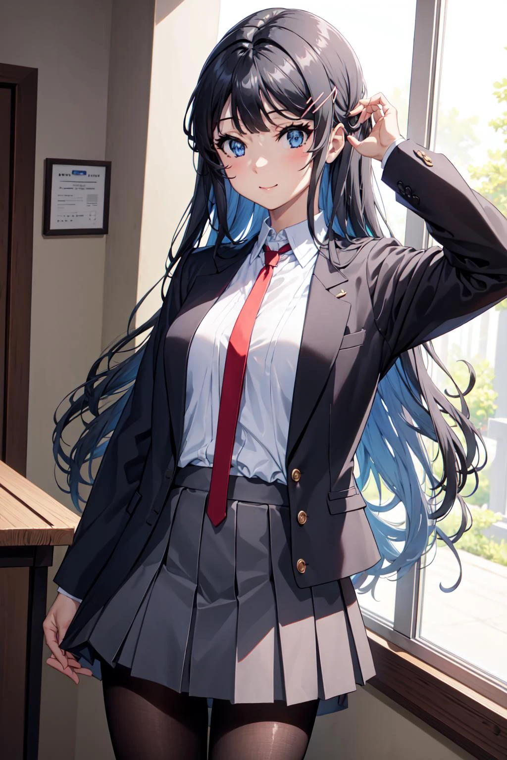 Mai Sakurajima 桜島 麻衣 / Rascal Does Not Dream Of Bunny Girl Senpai - SeaArt  AI модель