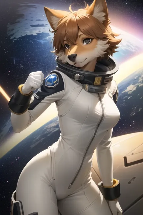 ((masterpiece, best quality)), (anthro furry:1.3, snout:1.2, anthro:1.3, furry:1.2, closeup:1.2, solo female:1.2), (space suit, ...