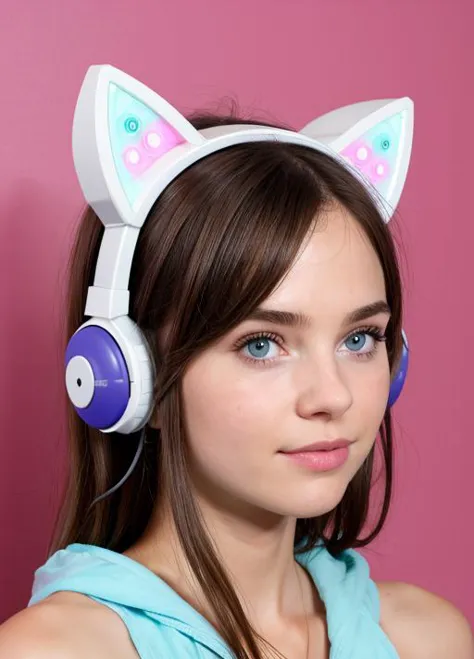 Cat Ear Headphones | Clothing/Concept LoRA