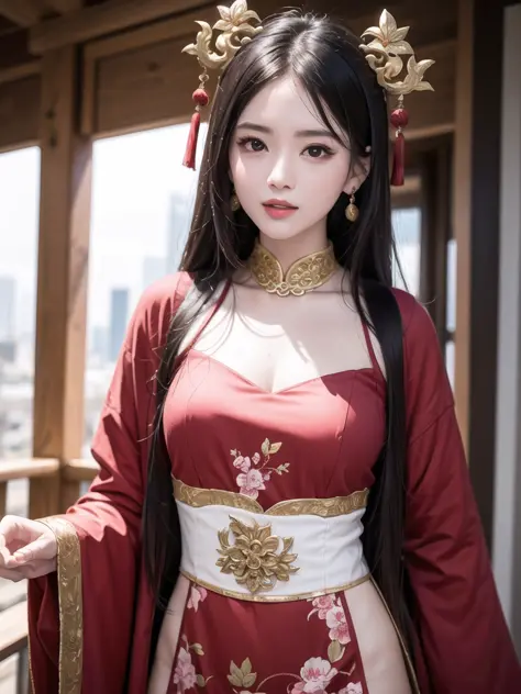 modelshoot style, (extremely detailed CG unity 8k wallpaper), full body photo of the most beautiful artwork in the world, china ...