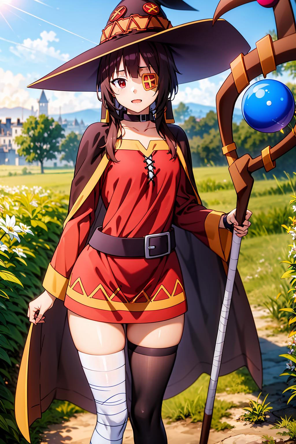 Megumin - Konosuba Anime Character - SeaArt AI Model