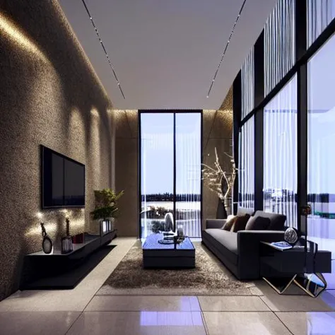 LoRA GDM Modern Interior Design - Luxury 8K