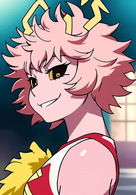 mina_ashido, (masterpiece, best quality,perfect lighting), 1girl ...