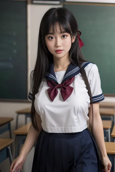 A simple school uniform一件简单的校服