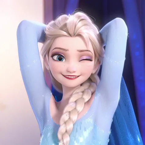 Elsa Frozen Pony