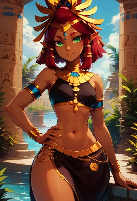 Riju Makeela: Gerudo Princess (The Legend Of Zelda: Tears of the Kingdom) [Pony | SDXL | SD1.5]