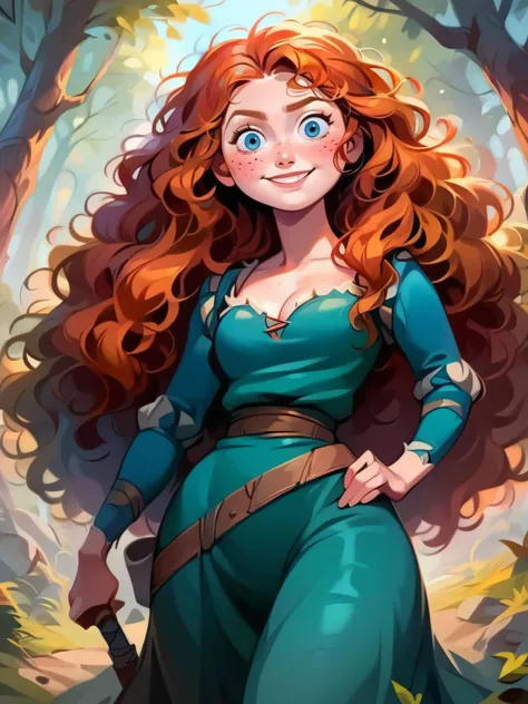 meridah from brave disney princesses