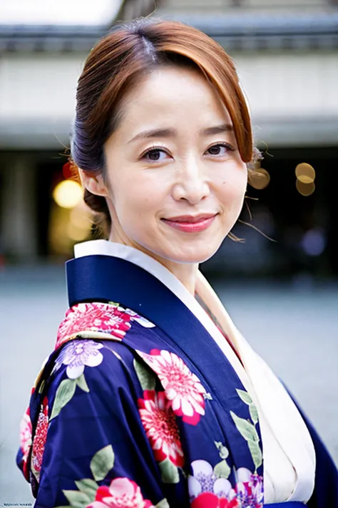 film photography,<lora:shinodayuu_v1:0.9>,a photo of a woman named shinodayuu, face, solo, japanese clothes, brown hair, kimono,...