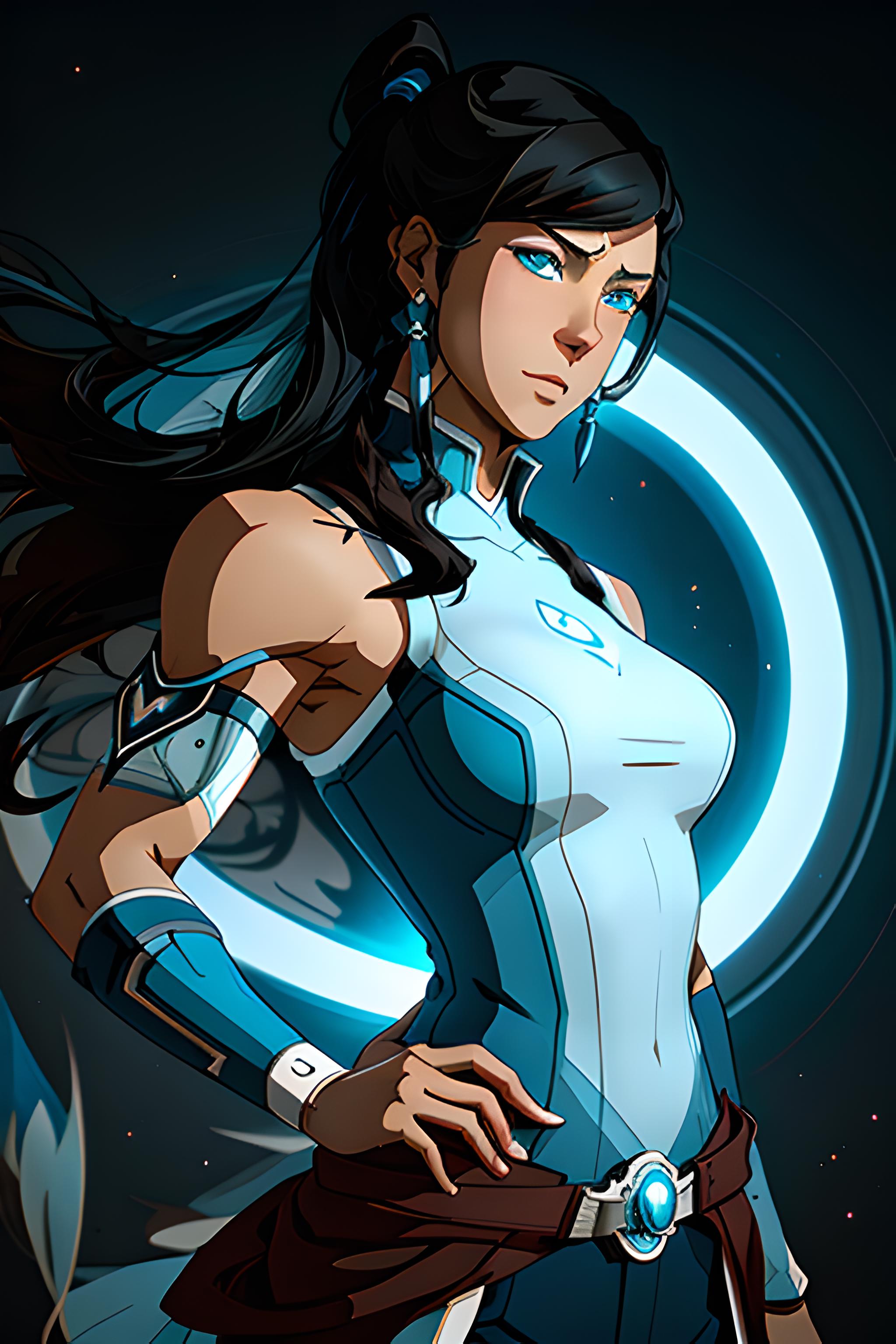 Korra- { Avatar The Legend of Korra - SeaArt AI Model