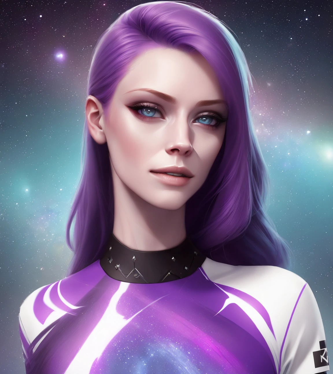 19yo female, pale skin, European,

[(colorful explosion psychedelic paint colors:1.2)::0.375]

sport outfit, closeup, extreme closeup, photorealistic, 
smiling,
purple hair, tattoos, 
(full body), perfect eyes, athletic, realistic proportions,
(outer space background:1.1),
vivid colors,
by Mark Edward Fischbach, artstation, concept art,  masterpiece,  colorful, elaborate background,  photography, smooth, sharp focus,  award-winning,  8K,  hrd,  art by greg rutkowski,