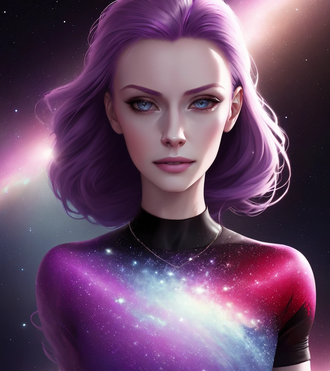 19yo female, pale skin, European,

[(colorful explosion psychedelic paint colors:1.2)::0.375]

sport outfit, closeup, extreme closeup, photorealistic, 
smiling,
purple hair, tattoos, 
(full body), perfect eyes, athletic, realistic proportions,
(outer space background:1.1),
vivid colors,
by Mark Edward Fischbach, artstation, concept art,  masterpiece,  colorful, elaborate background,  photography, smooth, sharp focus,  award-winning,  8K,  hrd,  art by greg rutkowski,