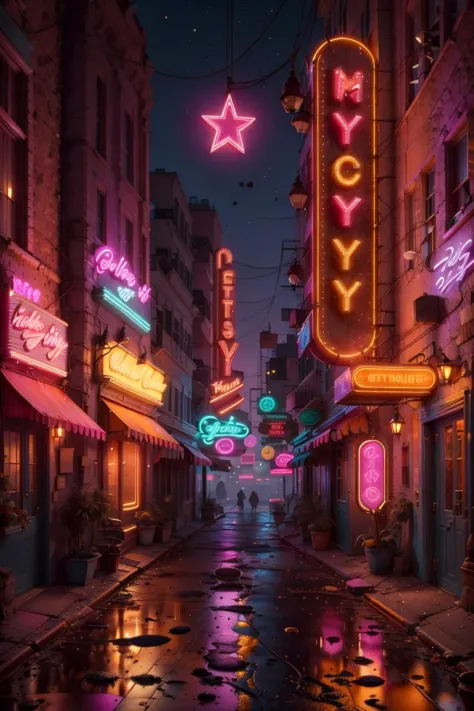 GTA Vice City (Style) Lora 🚘🎰🚥