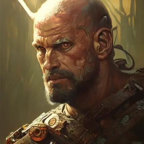 berserker portrait, d&d style, fantasy, photorealistic, highly detailed, artstation, smooth, sharp focus, art by michael whelan, artgerm, greg rutkowski and alphonse mucha