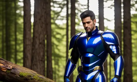 16k, vibrant, photo realistic, realistic,dramatic, dark, sharp focus,(photorealistic),full body,
male,black yonder hair, wearing armor, at clean log cabin, action shot, (latexsuit:body:0.1),blue glowing veiny,shiny skin, detailed intricate iris,vase,heavy shadows, detailed, detailed face,