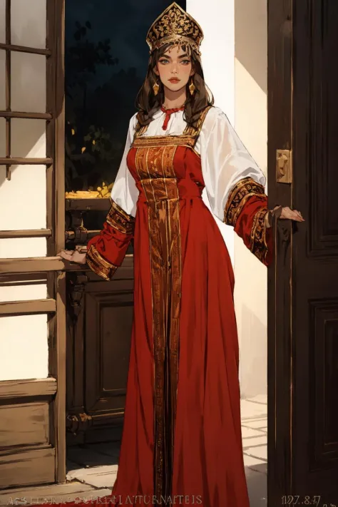 Russian National Clothes (WOMAN)