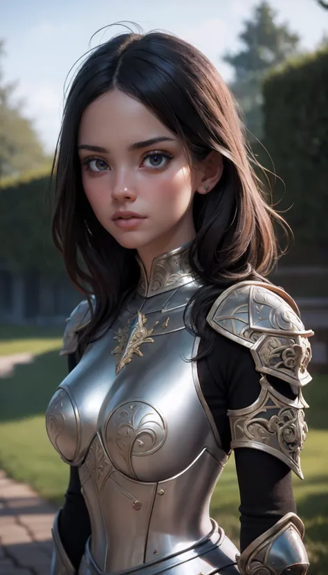 (masterpiece), (extremely intricate:1.3),, (realistic), portrait of a girl, the most beautiful in the world, (medieval armor), m...