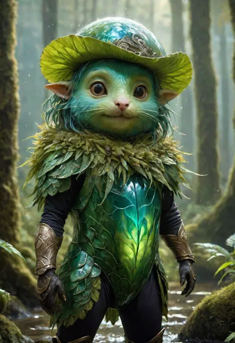 famous artwork by (magali villeneuve:1.2), detailed expressive eyes, fantasy style, the eccentric uncommon mobglow with grimegobbering vrangboodle and a vassled zibberzang that shields it from rain, it is covered in fluffy tocker and stalks carefully through the juxtafondling ponds of planet shmodderball v, where oversized lormshmog and pongfruddled jubshmurgler line the water's edge , poster art, bold lines, expressive drawing,  award winning, (intricate details, masterpiece, best quality:1.4),(Gelatine:-2)
looking at viewer, dynamic pose