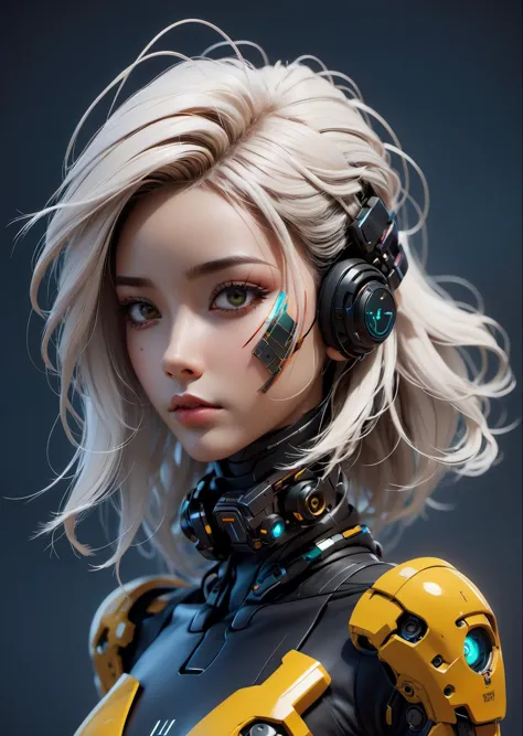 1girl,  surreal mecha core,   minimalistic, detailed face, realistic,
mainframe, detailed background, depth of field,
3D-renderi...