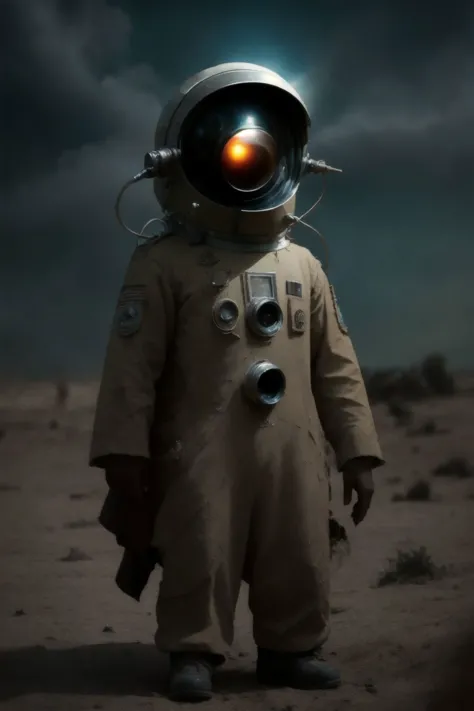 a close up of a person in a space suit with a helmet on