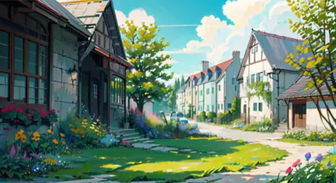 masterpiece,best quality,official art,extremely detailed CG unity 8k wallpaper,outdoors, animal, spring \(season\), cloudy sky,s...