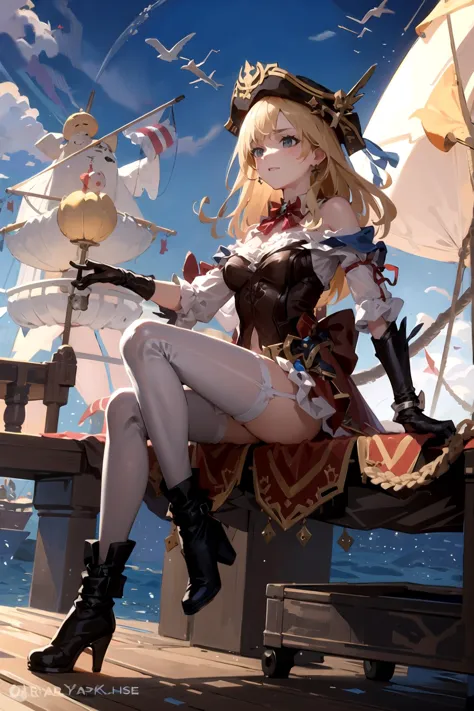 Change-A-Character: Pirate, Your Waifu Has Set Sail on the Seven Seas!