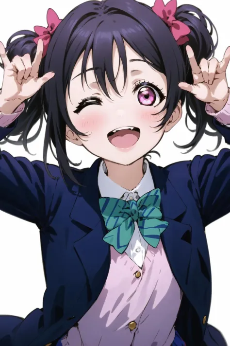 [Pose] Nico Nico Nii!  にっこにっこにー！