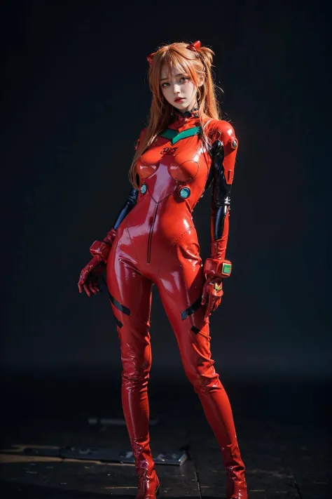 <Evangelion> Asuka Langley plugsuit cosplay costume |《Evangelion》明日香 战斗服 cos 服 |「Evangelion」 アスカ バトルスーツ コスプレ衣装