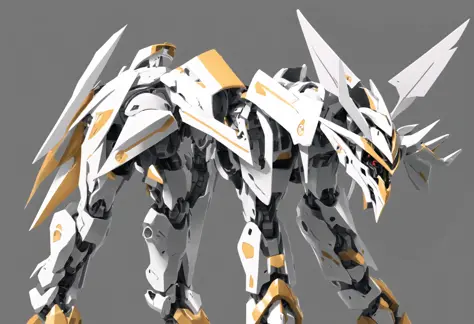 dramatic angle,dynamic angle,an extremely delicate and beautiful mecha, 8k wallpaper,masterpiece,best quality,((solo focus, :1.2)).illustration,mecha,(Centaur + mecha:1.2), A robot with four legs in the shape of a centaur,A mecha with four legs in the shap...
