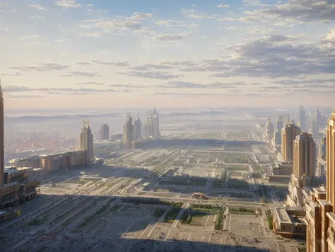 authoritarian, cityscape, scenery, view of a grand city, (masterpiece:1.3), (best quality:1.2), chiaroscuro, ( Unreal Engine, CGI render, Hyperdetailed, scenery, city, vivid colors, buildings, train station, mall, central park, residential complex, promenades, wide boulevards, courtyards, realistic, modern megacity, skyscraper, magnificent architecture, ), ultra high quality model, 8k Ultra HD, perfect composition, beautiful detailed intricate insanely detailed octane render, 8 k photography, soft natural volumetric cinematic perfect light, perfect depth of field shot, ray tracing, photometry, beautiful, 
(uploaded and trending on imgur, pixiv, furaffinity, pinterest, e621, inkbunny, tumblr, deviantart, artstation, ),
((in the style of and art by midjourney, greg rutkowski, raphael, Frank Lloyd Wright, James Gurney, Thomas Kinkade, )),
<lora:Authoritarian Architecture (AD):1>