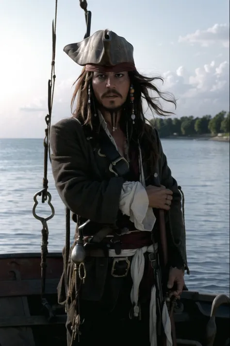 Jack Sparrow - Realistic + Anime - LoRA + Guide