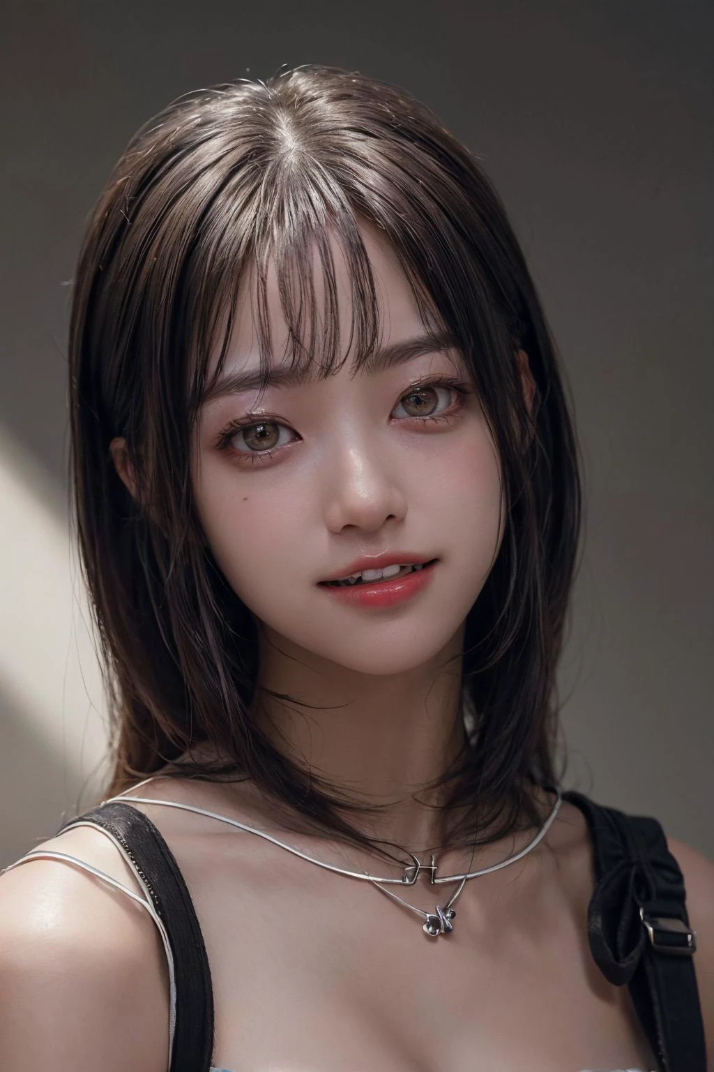 (masterpiece, best quality, beautiful quality, photorealistic, looking at viewer, detailed lighting, extremely detailed skin, extremely detailed hair, extremely detailed teeth, shadows, 8k:1.2), (a picture of a woman, 1girl:1.2), 