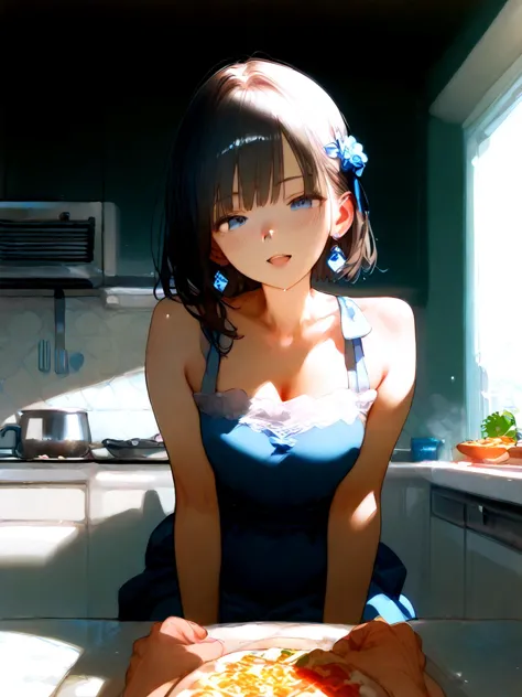 score_9, score_8_up, score_7_up, source_anime, break ultra detailed, pretty sexy 1girl, 1boy,
kitchen island, on a kitchen islan...