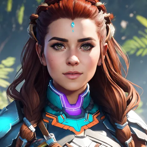 (marina diamandis:1.0) face, , beautiful young woman, , large breasts, , lyrical,
As Aloy from Horizon Zero Dawn, schematic, hig...