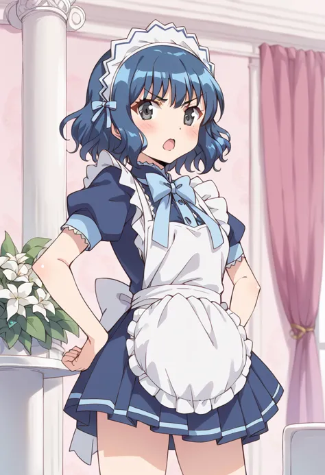 score_9, score_8_up, score_7_up, source_anime break
aizawa mint, waitress, blue hair, solo, 1girl, maid, maid headdress, short h...