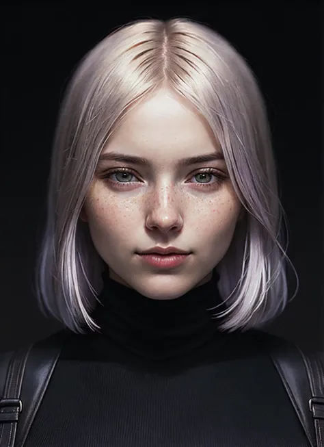 A stunning intricate full color portrait of (sks woman:1), wearing a black turtleneck, epic character composition, by ilya kuvshinov, alessio albi, nina masic, sharp focus, natural lighting, subsurface scattering, f2, 35mm, film grain, <lora:locon_aspenow_v1_from_v1_64_32:1>